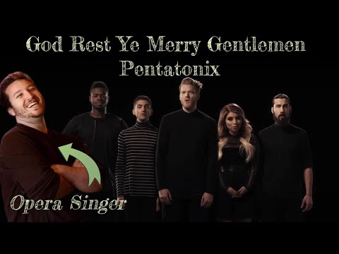 God Rest Ye Merry Gentlemen - Pentatonix || Pro Opera Singer and Beatboxer Reacts & Analyzes