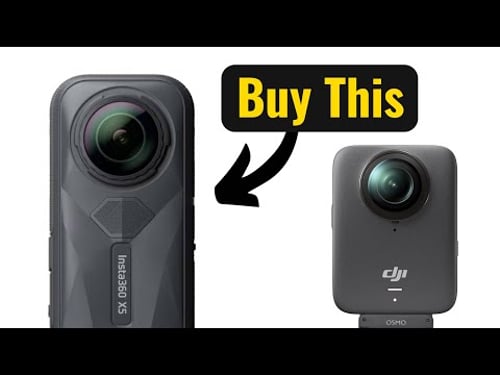 WHY even BUY the INSTA360 X5 vs Osmo 360?