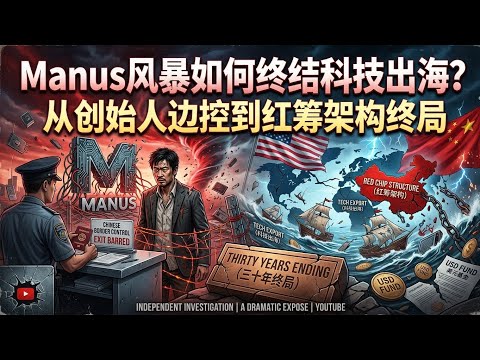 Manus风暴如何终结科技出海?从边控到VIE架构终结:中美AI主权战 | 红筹VIE架构三十年终局:Manus换壳失败,美元基金大撤退