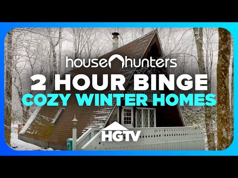BINGE 2 HOURS of Cozy Winter Homes | House Hunters | HGTV