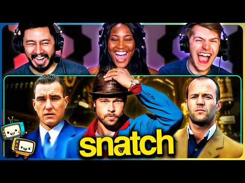 SNATCH (2000) Movie Reaction! | First Time Watch! | Brad Pitt | Jason Statham w/ Jaby Koay
