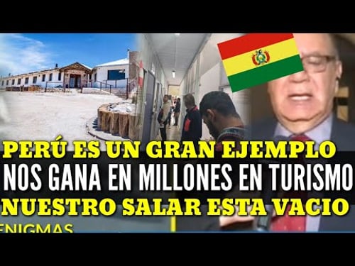 B0LIVIAN0S LL0RAN NO TENER LOS TURISTAS QUE TIENE PERÚ ¡EL SALAR esta VACIO por la CRISIS!