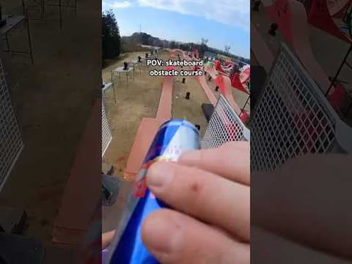 Skateboard Obstacle Course ๐ณ