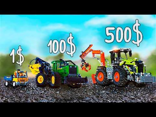 $1 vs $100 vs $500 LEGO set !