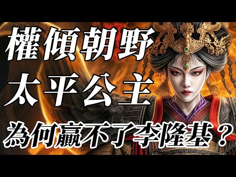 歷史唯一的鎮國公主!差點成為第二個武則天?大權在握的她為何鬥不過李隆基?