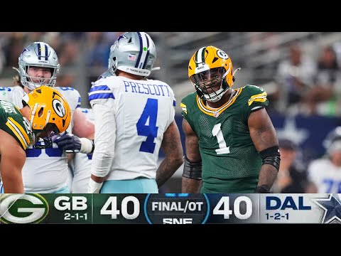 SHOOTOUT IN DALLAS ON SNF: Greenbay Packers vs Dallas Cowboys Week 4