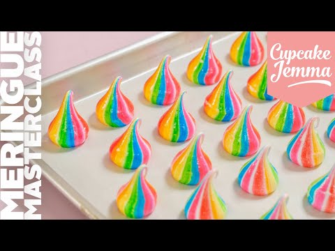 What's Wrong With My Meringues? How to Make Perfect Meringues - Full recipe & Tips | Cupcake Jemma