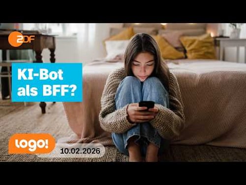 Warum ihr bei KI-Chat-Bots aufpassen solltet | logo! Nachrichten vom 10.02.26