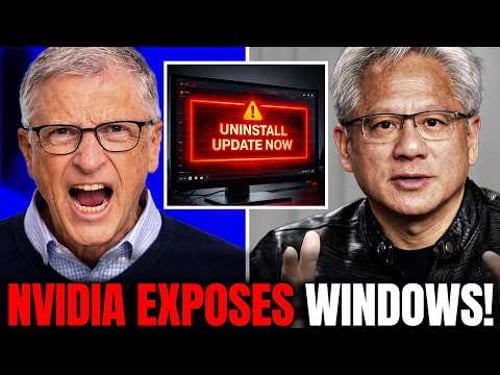 Bill Gates FURIOUS As NVIDIA SHOCKINGLY EXPOSES a Critical Windows 11 Update FAILURE