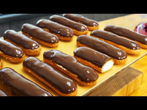 Eclairs - The Best Free and Detailed Tutorial and Recipe