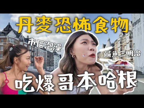 挑戰丹麥!超多恐怖美食?哥本哈根小旅!安徒生的童話之國 Vlog