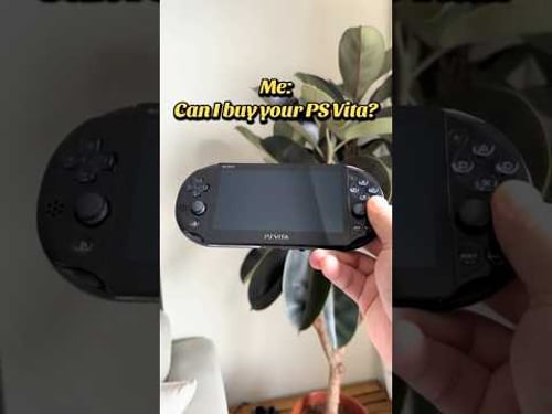 My first real PlayStation handheld. 😅 #retro #retrogaming #psp #psvita #playstation #gaming