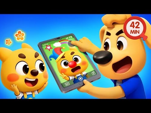 Video Call with FIlters | Fun Stories | Cartoon for Kids | Sheriff Labrador