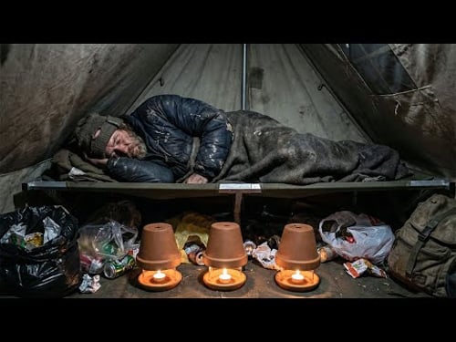 How Homeless People Sleep Outside Without Freezing to Death