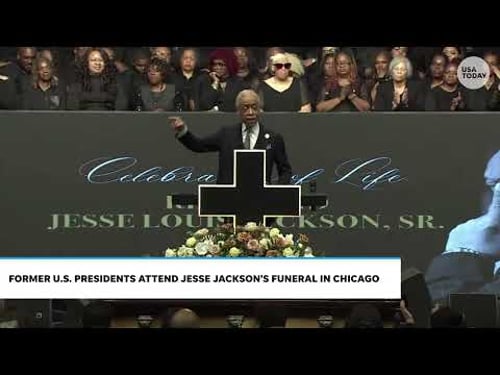 Full Al Sharpton speech at Jesse Jackson service on how civil rights leader 'called me into purpose'