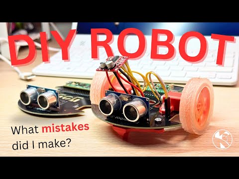 DIY Raspberry Pi Pico-based Robot - but what mistakes did I make?