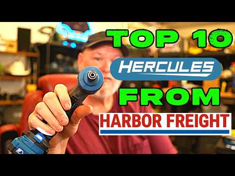 Top 10 Must Have Hercules Tools from Harbor Freight!