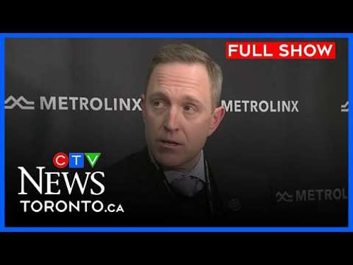 Metrolinx CEO apologizes for disruptions | CTV News Toronto at Noon for Feb. 12, 2026