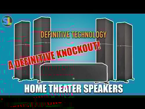 UNDERRATED! Definitive Technology Dymension Speakers Review + Demo = AMAZING