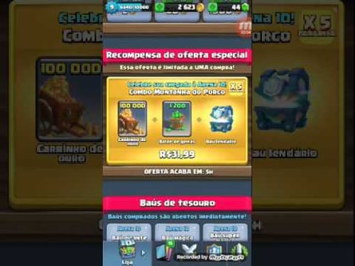 COMPREI A PROMOÇÃO DA ARENA 10!!!!!!