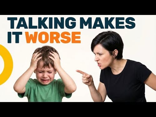 Why You Should Stop Talking During a Child’s Meltdown (What to Do Instead)