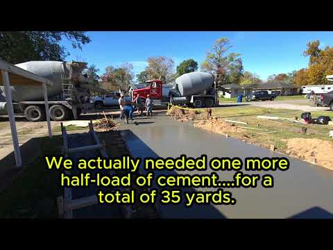 Driveway Build - Video 2