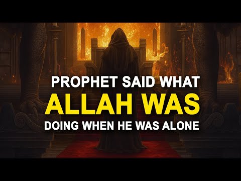 WHAT ALLAH WAS DOING BEFORE CREATION