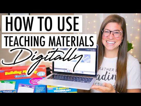 3 Ways to Use Physical Teaching Materials ONLINE