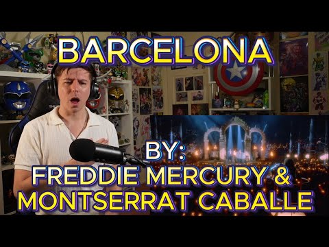 A DIFFERENT LEVEL OF SKILL!!!!!!! Blind reaction to Freddie Mercury & Montserrat Caballé - Barcelona