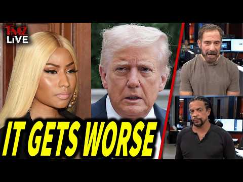 The Nicki Minaj Erika Kirk Situation Just Got Worse... | TMZ Live Ep 12/22/25