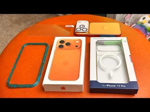 Mandatory Accessories for iPhone 17Pro || How to Install Front Glass and Camera Protector for iPhone