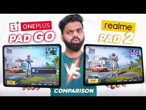 𝐓𝐡𝐞 𝐄𝐩𝐢𝐜 𝐁𝐚𝐭𝐭𝐥𝐞: OnePlus Pad Go vs Realme Pad 2