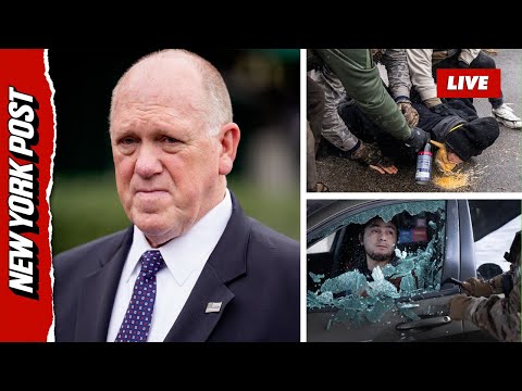 Live: US Border Czar Tom Homan Holds News Conference in Minnesota