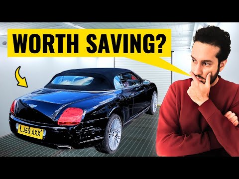 RESTORING THE CHEAPEST BENTLEY CONTINENTAL GTC IN THE UK!