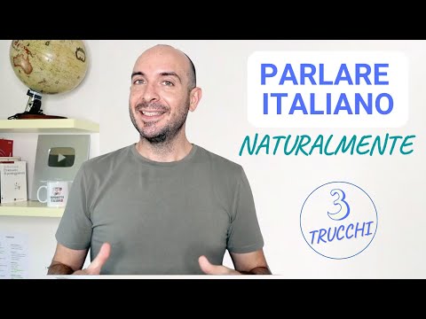 3 trucchi per PARLARE ITALIANO NATURALMENTE (con sottotitoli) | Lezioni di italiano con Francesco