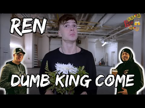 REN CLAPS BACK AT KING DOTTA!!!! | Americans React to Ren - Dumb King Come