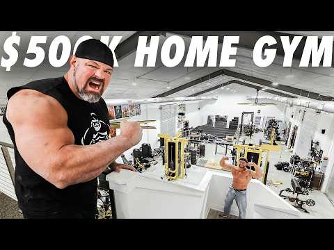 JUJIMUFU'S INSANE $500K HOME GYM | BETTER THAN MINE?