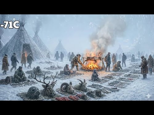 Making Money in a -71°C "Ice Hell": What Do Yakut Nomads Sell to Survive?