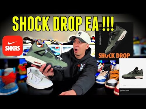 SHOCK DROP EA UNDEFEATED 4 TODAY !!! UNION FRAGMENT & OFF WHITE AJ1 ALASKA UPDATES