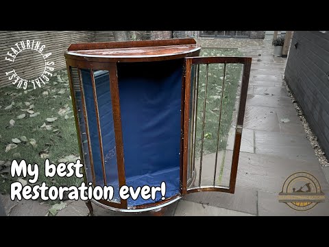 Watch How I RESTORED this Vintage Cabinet. ft JAY from Flippingdrawers and xTool P2 CO2 Laser.