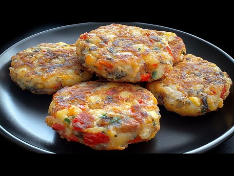 Just Mix 2 Eggs and Potatoes! A 10-Minute Dish That Will Amaze You