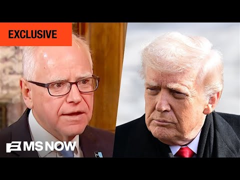 Compared us to Venezuela: Walz slams Trump & Homan deployment in Minnesota | MS NOW FULL INTERVIEW