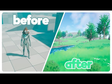 Making an OPEN WORLD for my INDIE GAME - Resttore Devlog