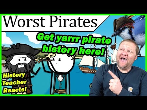 The Worst Pirates You've Ever Heard Of | BlueJay | History Teacher Reacts