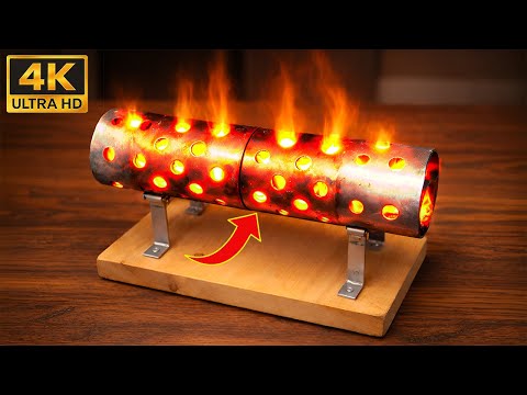 Billions of people don't know this secret! 😱 I've built the perfect 3-in-1 heater for winter!