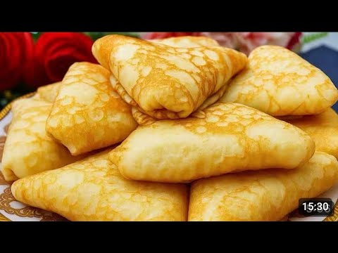 Начинка бомба! Так блины готовить только моя свекровь. Это вкуснее, чем вы можете представить!