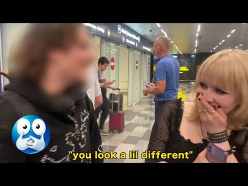 meeting my online boyfriend for the first time..