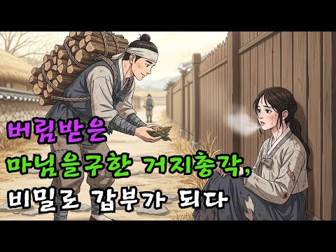 길에 쓰러진 버림받은 마님을 구한 거지총각, 은밀한 비밀로 갑부가 되다 | 야담 | 민담 | 설화 | 고전 | 옛날이야기 |야사