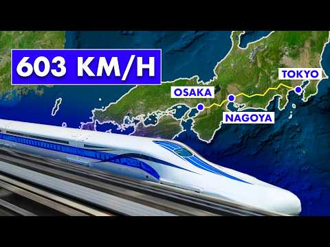 Japan's $85B Maglev Train is Soon to be on Track