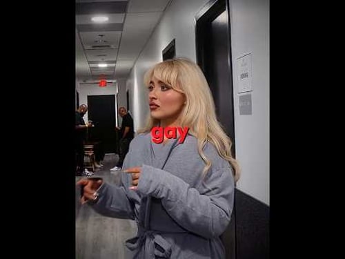 Sabrina Carpenter REACTS to this Fan’s Nonsense Outro 😱🤣